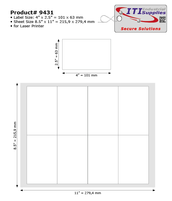 Labels for Laser Printers in Sheet Form Purchase